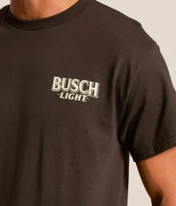 JEDCo Busch Light Fowl Fall T-Shirt Dark Chocolate Online