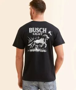 Graphic T-Shirts | Brew City Busch Light Get It T-Shirt Black