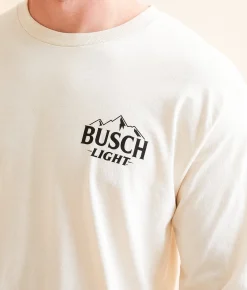 Graphic T-Shirts | Brew City Busch Light Hunting Pheasant T-Shirt Natural