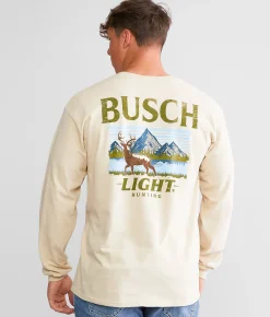 Graphic T-Shirts | Brew City Busch Light Hunting T-Shirt Sand