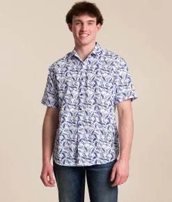 Tropical Bros. Busch Light Lures Stretch Shirt White Best