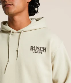 Tops | JEDCo Busch Light Marsh Lab Hooded Sweatshirt Sand
