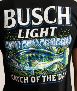 JEDCo Busch Light Measuring Tape T-Shirt Black Online