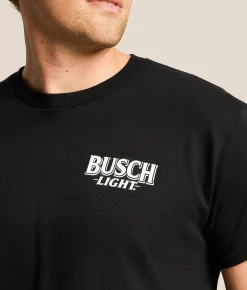 JEDCo Busch Light Measuring Tape T-Shirt Black Online