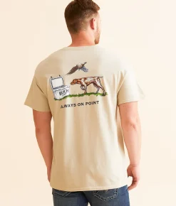 JEDCo Busch Light On Point T-Shirt Sand Discount