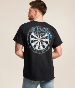 JEDCo Busch Light On Target T-Shirt Black Online