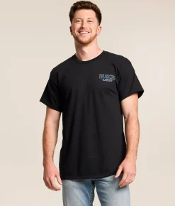 Graphic T-Shirts | JEDCo Busch Light On Target T-Shirt Black