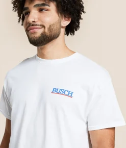 Graphic T-Shirts | Brew City Busch Light Rodeo Cowboys T-Shirt White