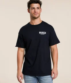 Tops|Graphic T-Shirts | Brew City Busch Light Rodeo Roping Champion T-Shirt Black