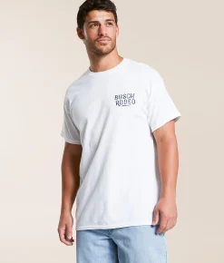 Tops|Graphic T-Shirts | Brew City Busch Light Rodeo T-Shirt White