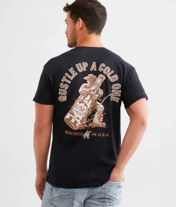 JEDCo Busch Light Rustle T-Shirt Black Clearance