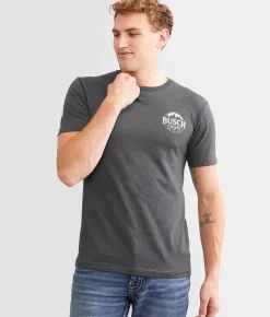 Graphic T-Shirts | JEDCo Busch Light Southwest T-Shirt Dark Heather Grey