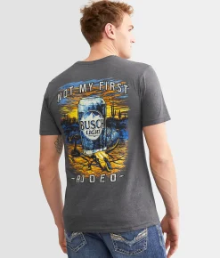 Graphic T-Shirts | JEDCo Busch Light Southwest T-Shirt Dark Heather Grey