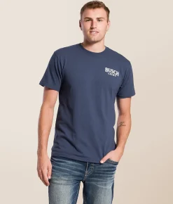 Tops|Graphic T-Shirts | JEDCo Busch Mountain Lab T-Shirt Denim