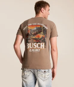 JEDCo Busch Mountain T-Shirt Espresso Best