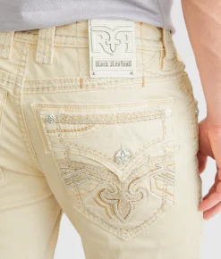 Bottoms | Rock Revival Butterum Slim Taper Stretch Pant Butterum SA204
