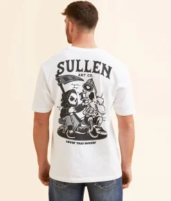 Sullen Buzzin' T-Shirt White Outlet