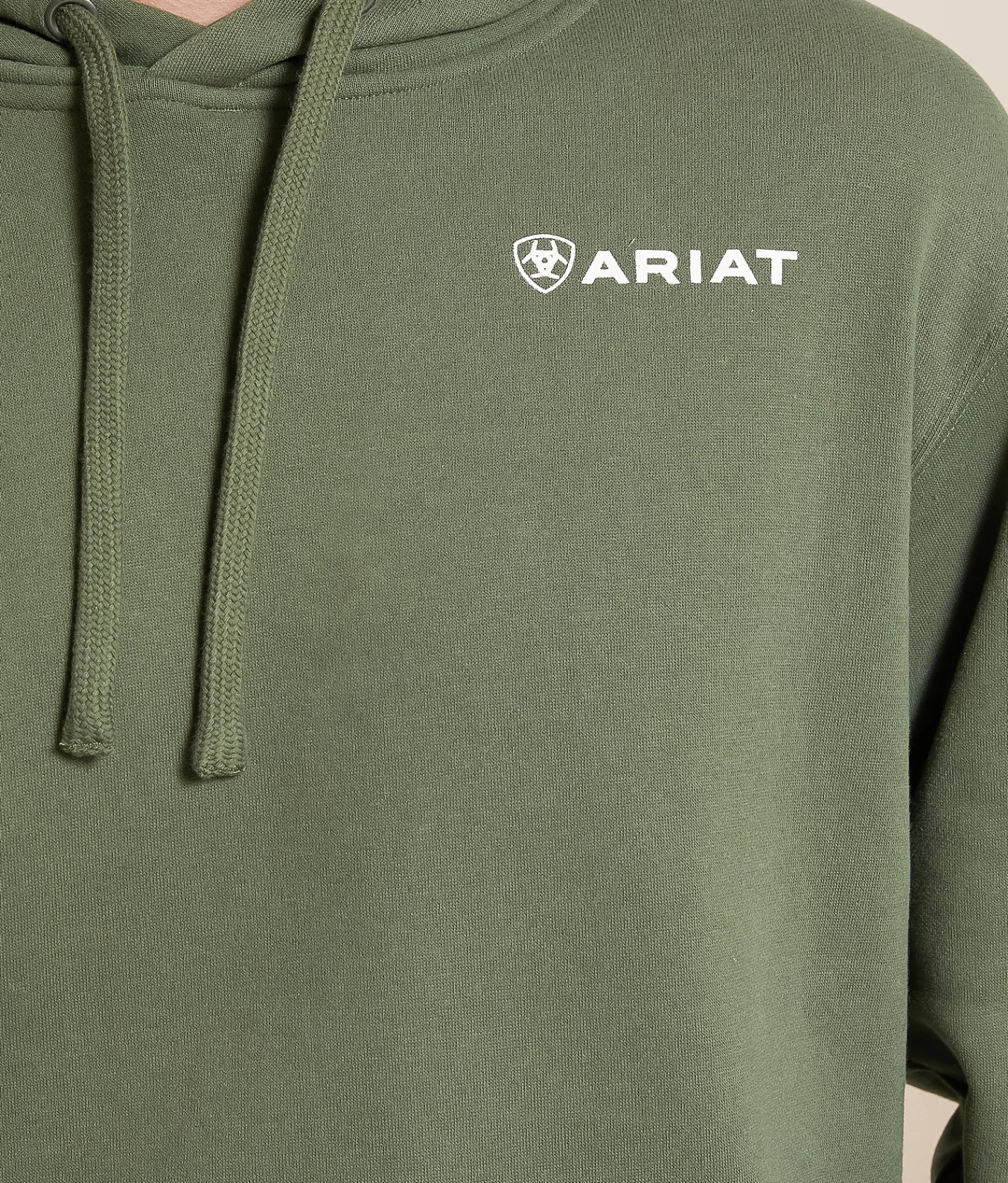 Tops | Ariat Cactus Rider Hooded Sweatshirt Surplus Green