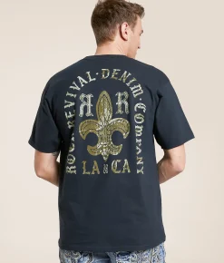 Graphic T-Shirts | Rock Revival Cale T-Shirt Vintage Black