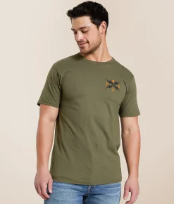 Fox Calibrated T-Shirt Surplus Green Best