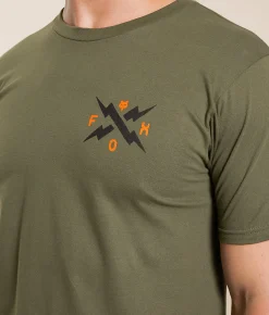 Fox Calibrated T-Shirt Surplus Green Best
