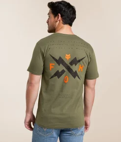 Fox Calibrated T-Shirt Surplus Green Best