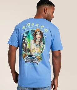 Sullen Cali Girl T-Shirt Blue Jasper Online