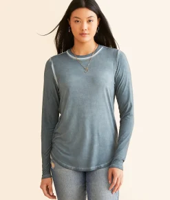 Tops | White Crow Cameron Top Thundercloud
