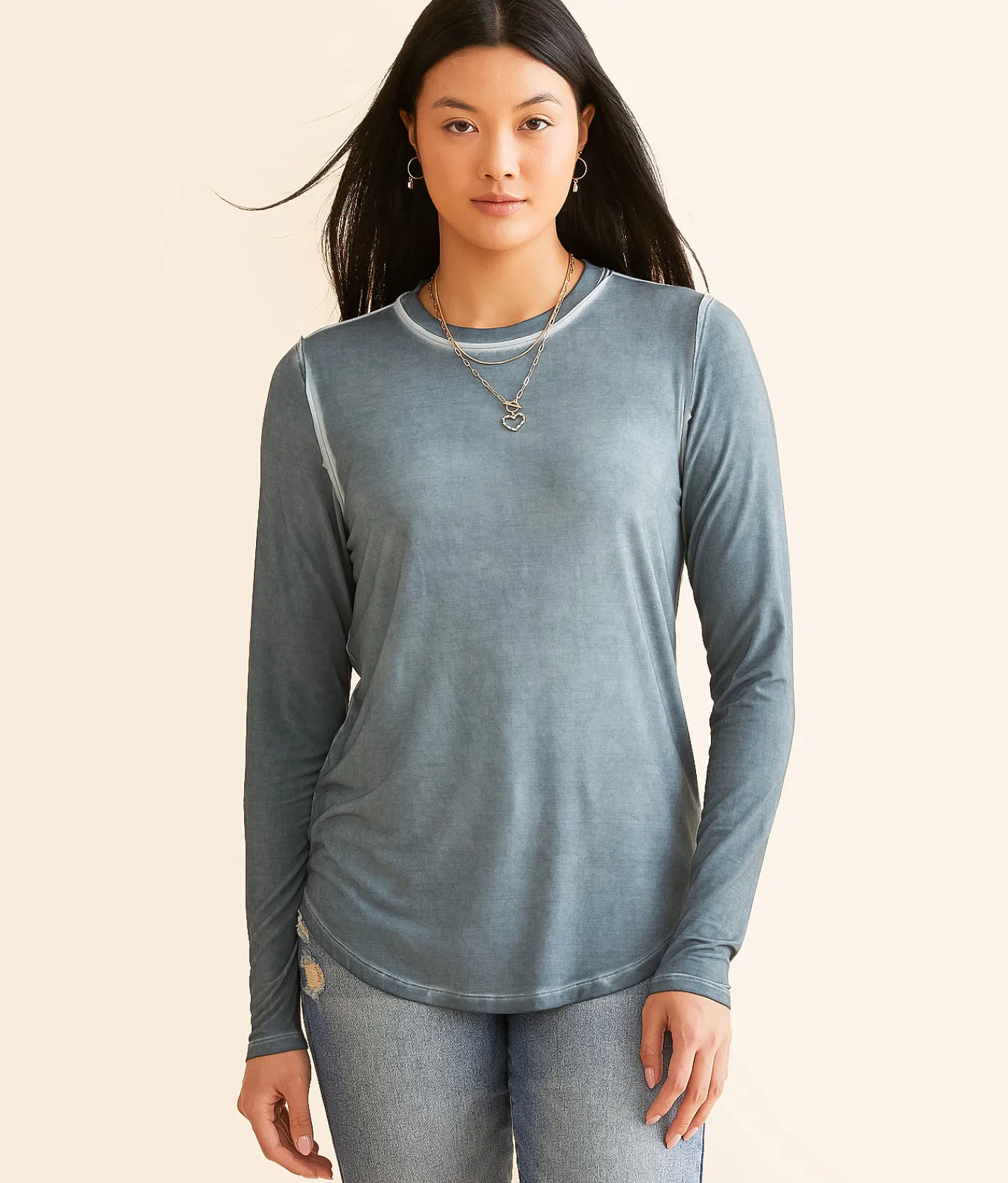 Tops | White Crow Cameron Top Thundercloud