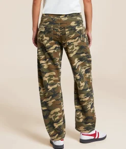 Gilded Intent Camo Barrel Pant Camel Camo