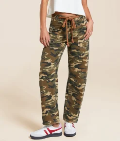 Gilded Intent Camo Barrel Pant Camel Camo