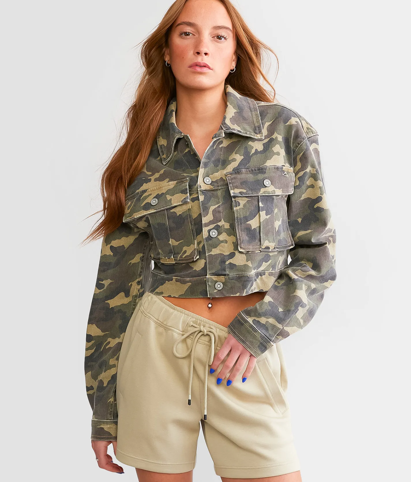 Tops|Coats & Jackets | HIDDEN Denim Jacket Camo