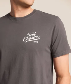 Tops|Graphic T-Shirts | Tail Chasers Club Camo Ducks T-Shirt Pepper