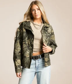Ashley Camo Jacket Tree Camo Clearance