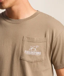 Tops|Graphic T-Shirts | Fieldstone Camo Lab T-Shirt Timberwolf