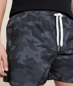Cove Camo Performance Stretch Short Black