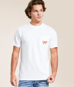 Old Row Camo Pointer T-Shirt White Outlet