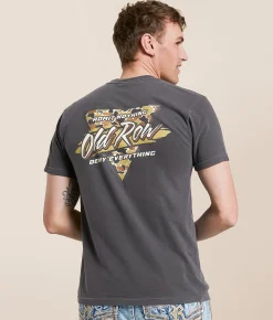 Tops|Graphic T-Shirts | Old Row Camo Retro Triangle T-Shirt Pepper
