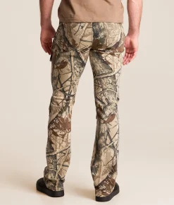 Caliber Camo Stacked Flare Stretch Jean Tree Camo Sale