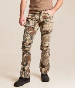 Caliber Camo Stacked Flare Stretch Jean Tree Camo Sale