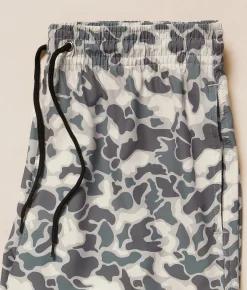 Funk Lagoon Camo Stretch Swim Trunks Grey Camo Outlet