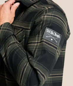 Howitzer Camouflage Flannel Shirt Green Brown Best