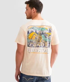 Graphic T-Shirts | Fieldstone Campfire T-Shirt Ivory