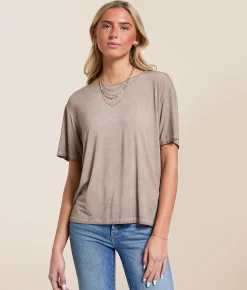 White Crow Camryn T-Shirt Earth Hot