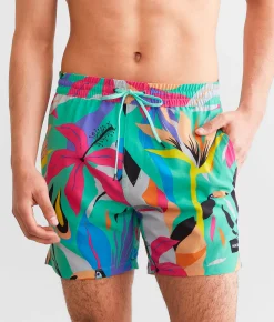 Hurley Cannonball Volley Stretch Swim Trunks Tropical Mist