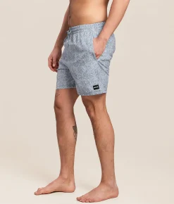 Bottoms|Swimwear | Hurley Cannonball Volley Stretch Swim Trunks Worker Blue