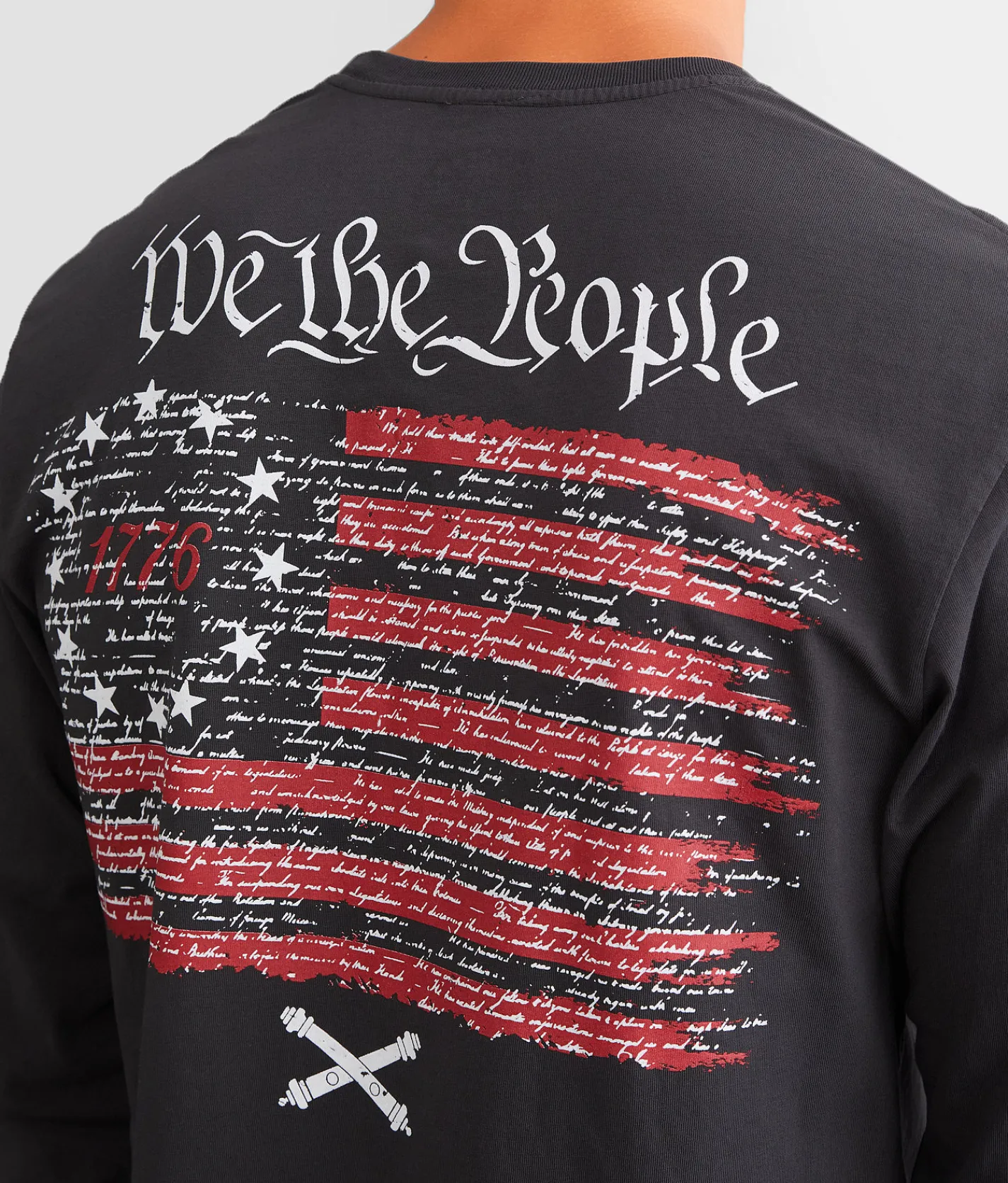 Howitzer Cannon Flag T-Shirt Vintage Black Discount