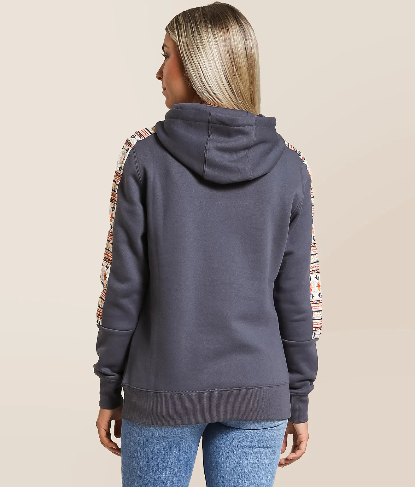 Hooey Canyon Hooded Sweatshirt Ombre Blue Online