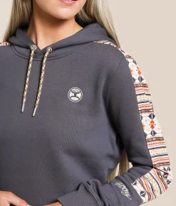 Hooey Canyon Hooded Sweatshirt Ombre Blue Online