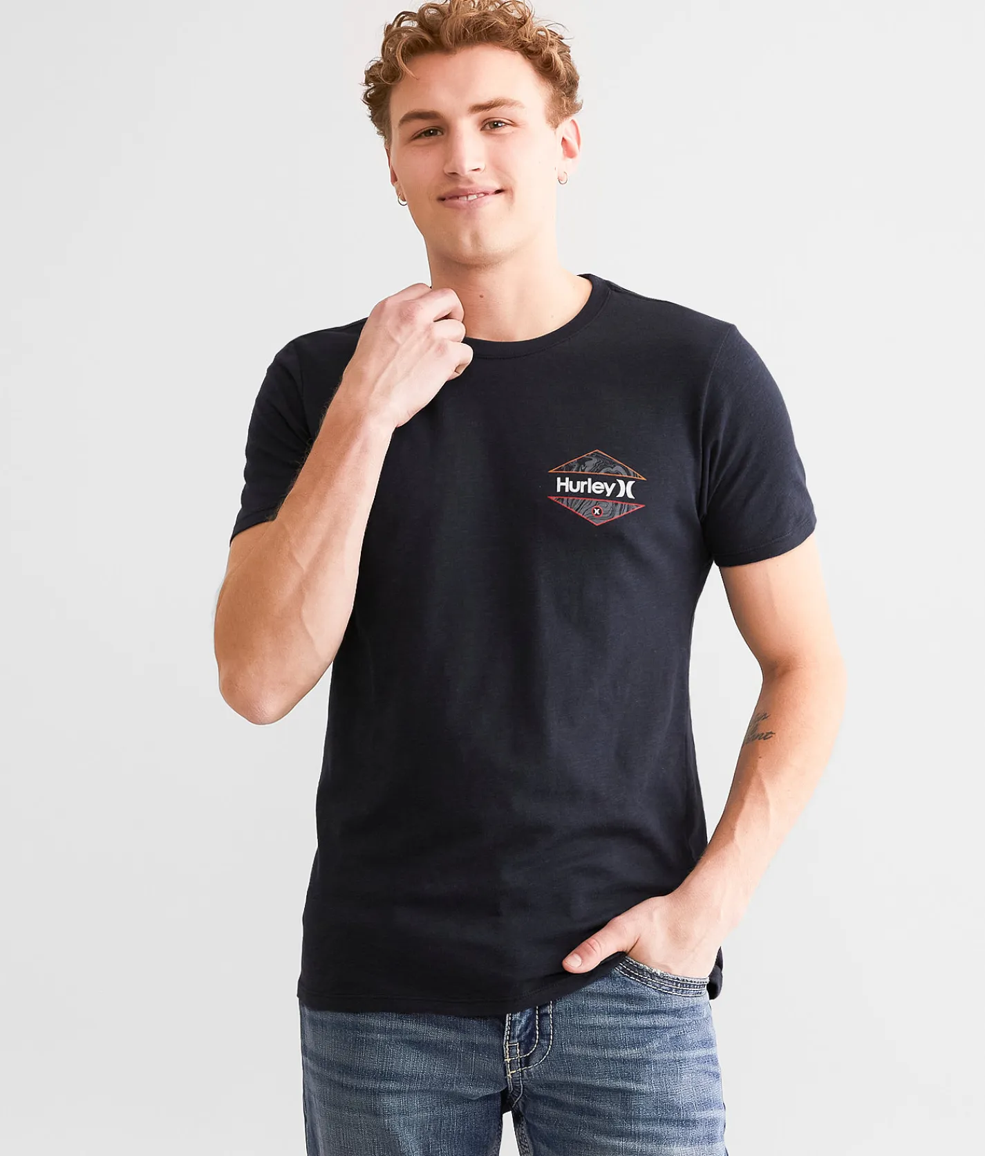 Graphic T-Shirts|Activewear | Hurley Capsule T-Shirt Black